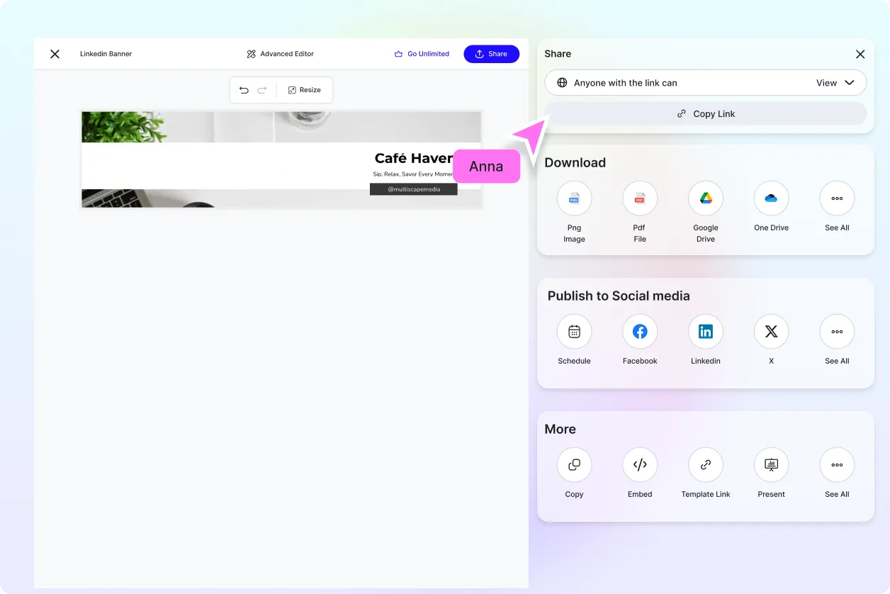 Free AI Linkedin Banner Generator, Linkedin Banner Maker Online